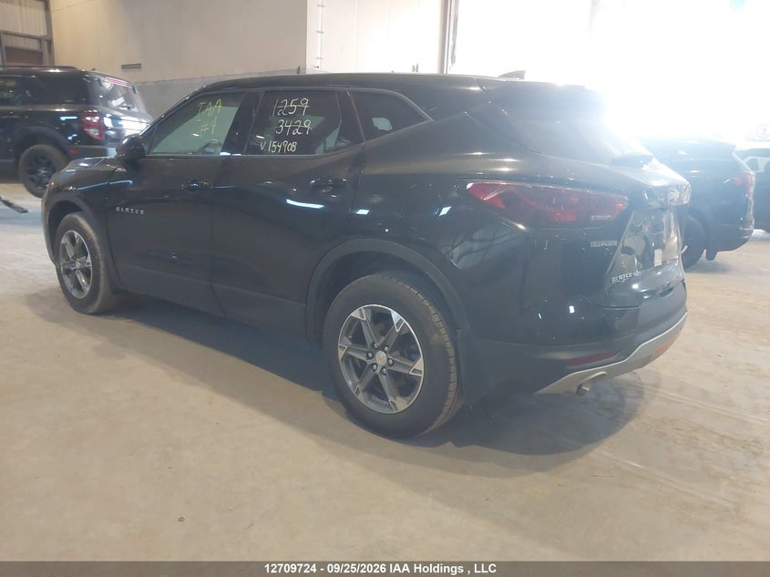 Vin: 3gnkbhrs8ps154908, lot: 3115882, chevrolet blazer lt 20233