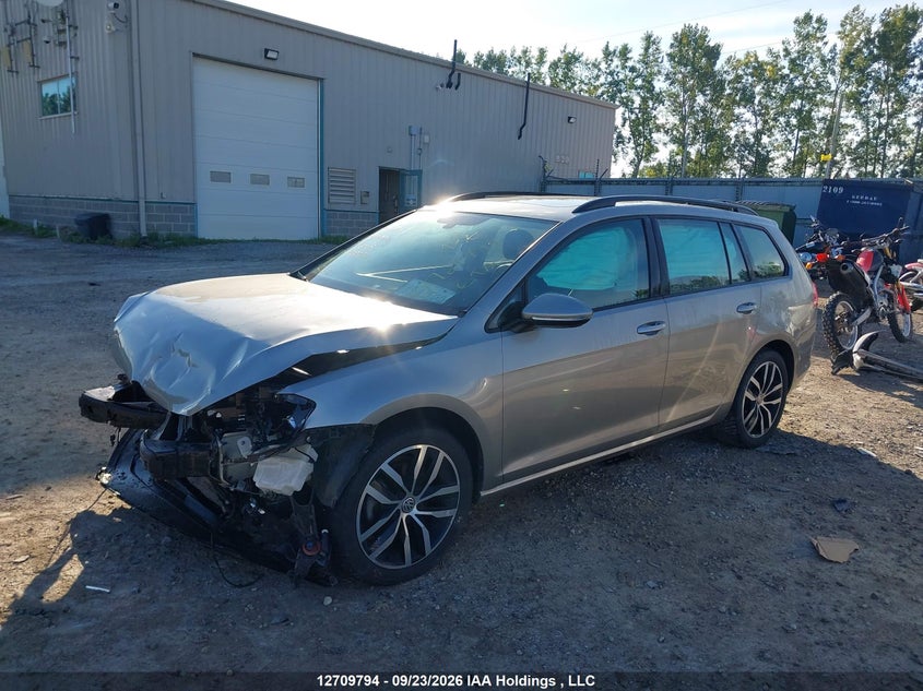 Vin: 3vwc17au6hm505034, lot: 3115954, volkswagen golf sportwagen s/se/sel 20172