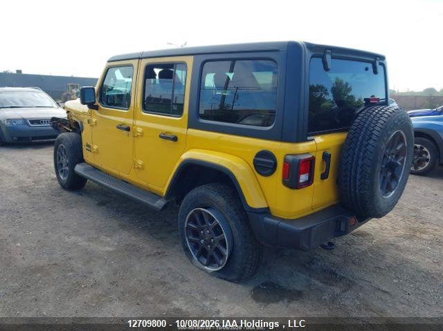 Vin: 1c4hjxen2mw620249, lot: 3115960, jeep wrangler unlimited sahara 20214