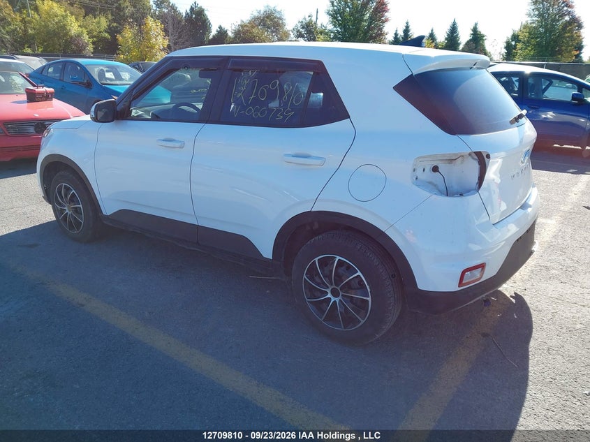 Vin: kmhrb8a3xlu060739, lot: 3115970, hyundai venue se 20203