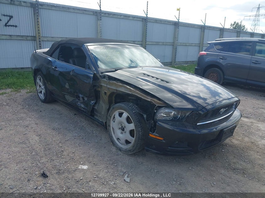 2013 Ford Mustang Gt, Right Side, IAAI, VIN 1ZVBP8FF0D5225362