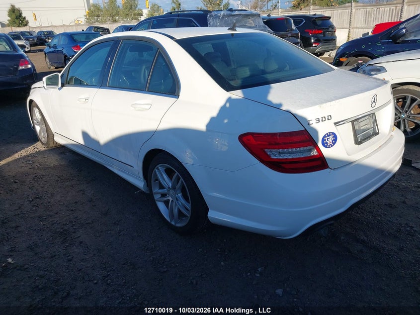 Vin: wddgf8ab8da775051, lot: 3116179, mercedes-benz c 300 4matic 20133