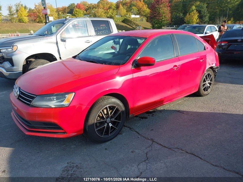 2017 Volkswagen Jetta, Удар сзади, IAAI, VIN 3VW167AJ7HM203573 — фото 2