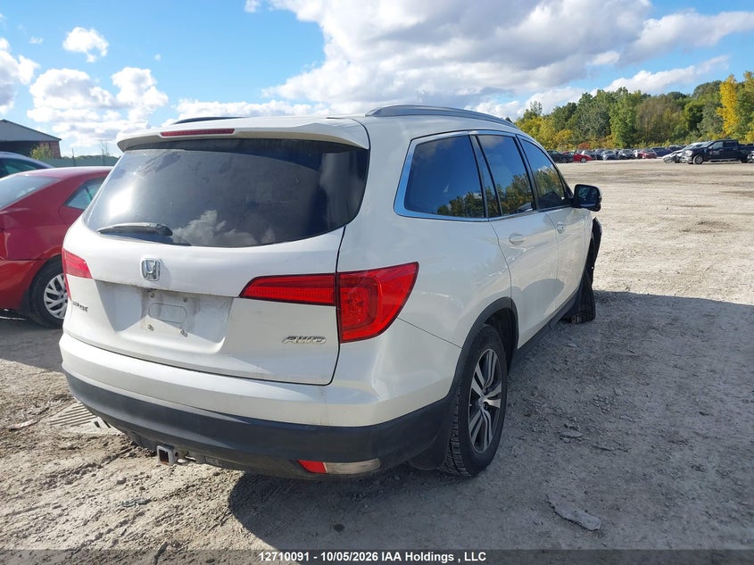 Vin: 5fnyf6h39gb502875, lot: 3116251, honda pilot ex 20164