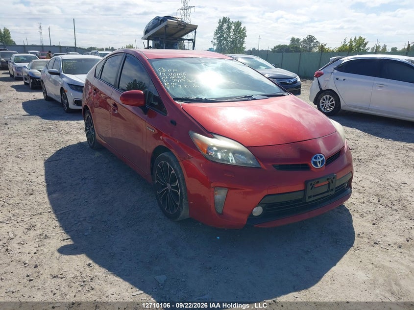 2014 Toyota Prius, Левый бок, IAAI, VIN JTDKN3DU3E1741530