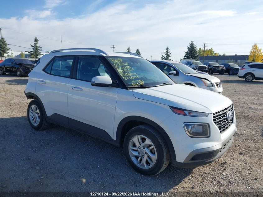 2021 Hyundai Venue Preferred, Rear, IAAI, VIN KMHRC8A3XMU073604