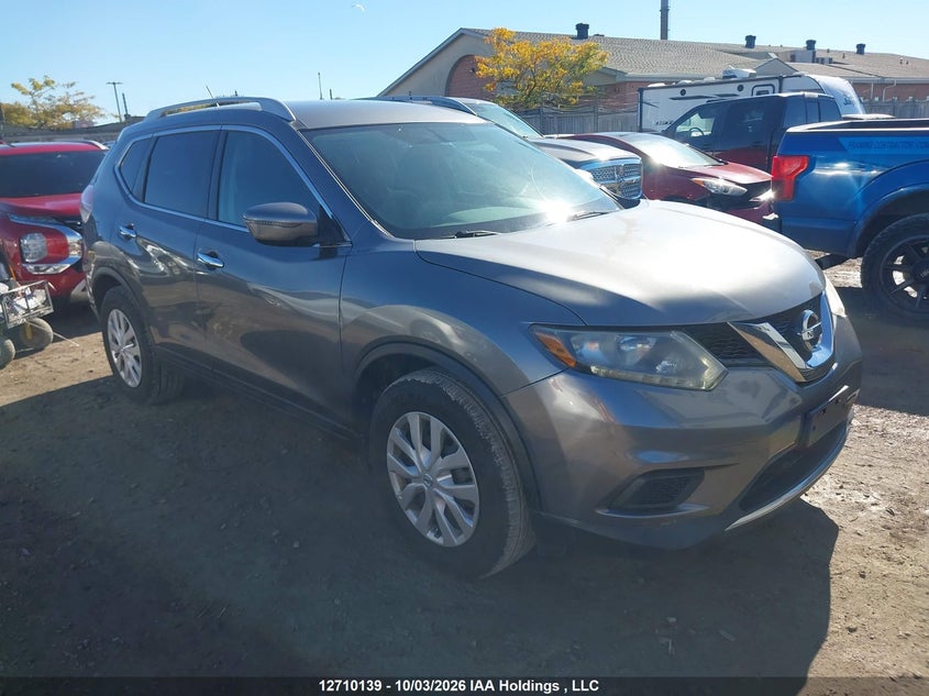 2015 Nissan Rogue S/Sv, Hail, IAAI, VIN 5N1AT2MT3FC856469