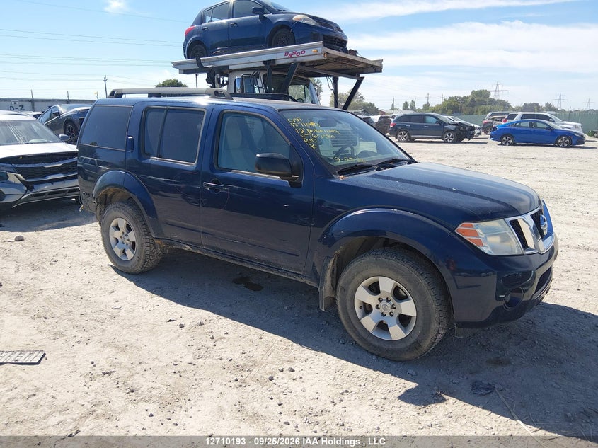 2012 Nissan Pathfinder S/Le/Se, Rear, IAAI, VIN 5N1AR1NB5CC612980