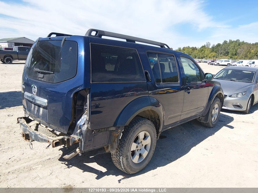 Vin: 5n1ar1nb5cc612980, lot: 3116356, nissan pathfinder s/le/se 20124