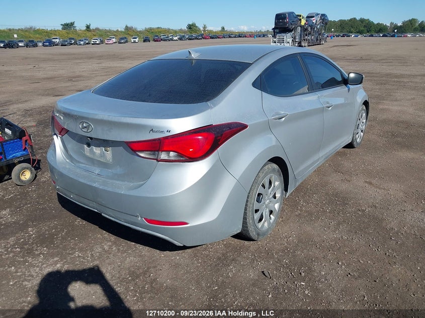 Vin: 5npdh4ae3eh497972, lot: 3116365, hyundai elantra se/sport/limited 20144