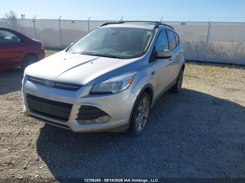 Vin: 1fmcu9h99dud81382, lot: 3116380, ford escape sel 20132