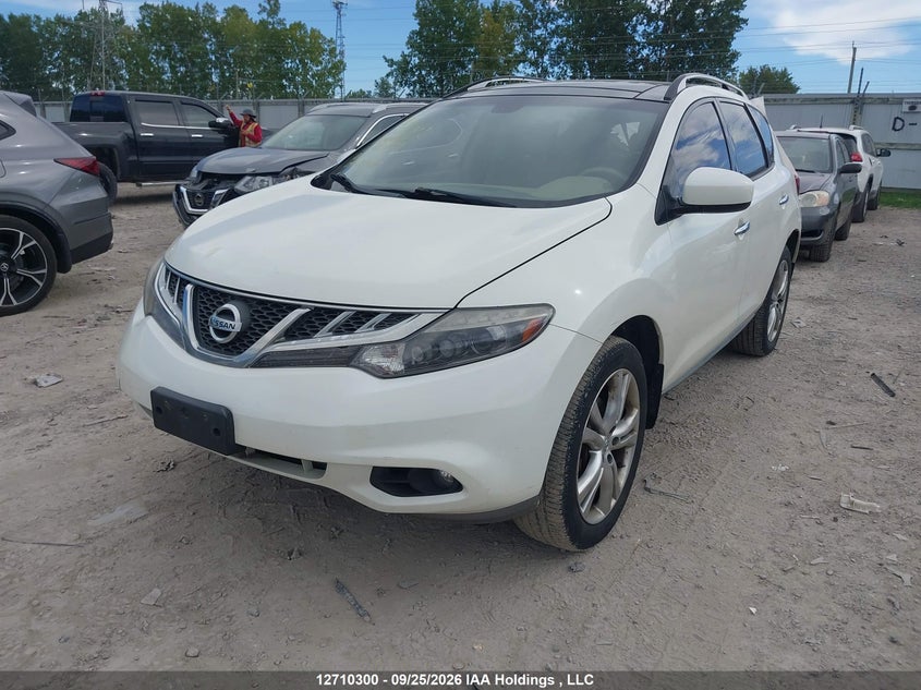 2011 Nissan Murano S/Sl/Le, Удар сзади, IAAI, VIN JN8AZ1MW2BW163560 — фото 2
