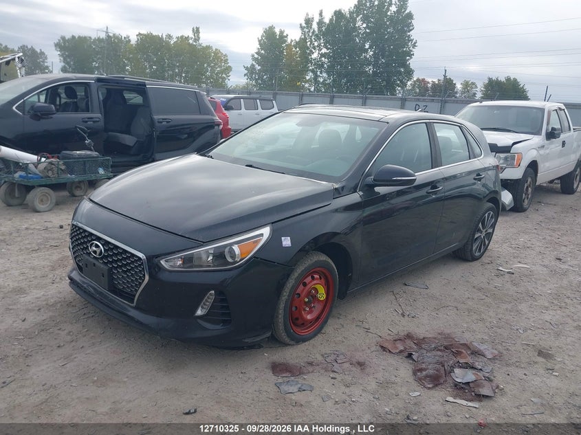 Vin: kmhh35le7ju007550, lot: 3116501, hyundai elantra gt 20182