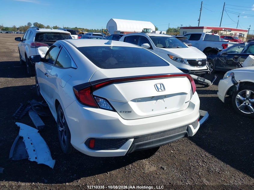 Vin: 2hgfc3b93hh451642, lot: 3116511, honda civic touring 20173
