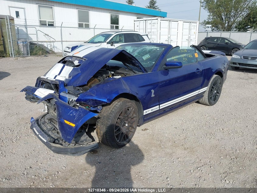 Vin: 1zvbp8kz4d5234937, lot: 3116522, ford mustang shelby gt500 20132
