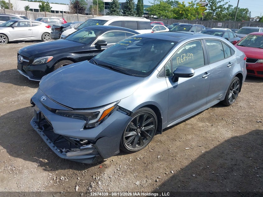Vin: jtdbdmhe0rj011396, lot: 3116649, toyota corolla hybrid se 20242