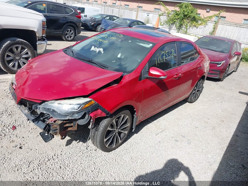 2017 Toyota Corolla, Удар спереду, IAAI, VIN 2T1BURHE1HC762773 — фото 2