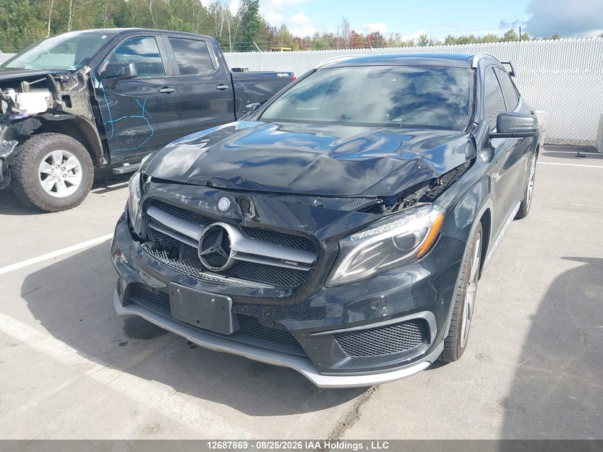 Vin: wddtg5cb1fj145995, lot: 3116664, mercedes-benz gla 45 amg 4matic 20152