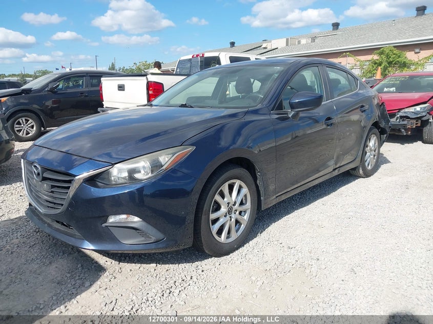 Vin: 3mzbm1v75fm196366, lot: 3116687, mazda mazda3 gs 20152