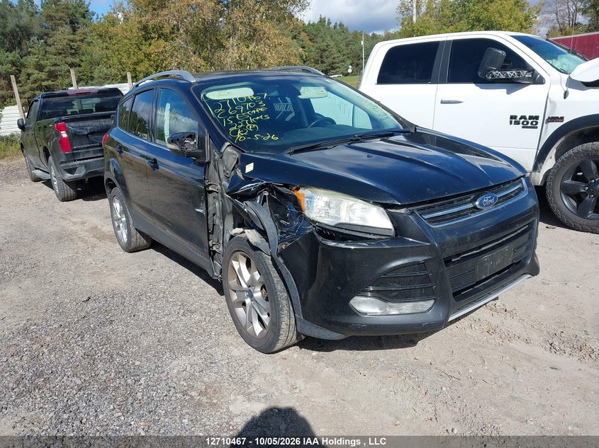 2015 Ford Escape Titanium, Удар спереди, IAAI, VIN 1FMCU9J96FUC69703