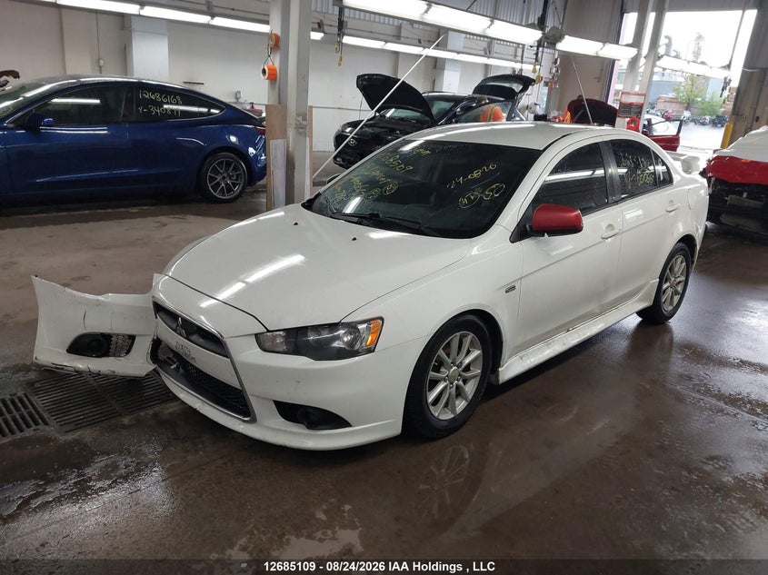2015 Mitsubishi Lancer, Удар спереду, IAAI, VIN JA32V2FW6FU600667 — фото 2