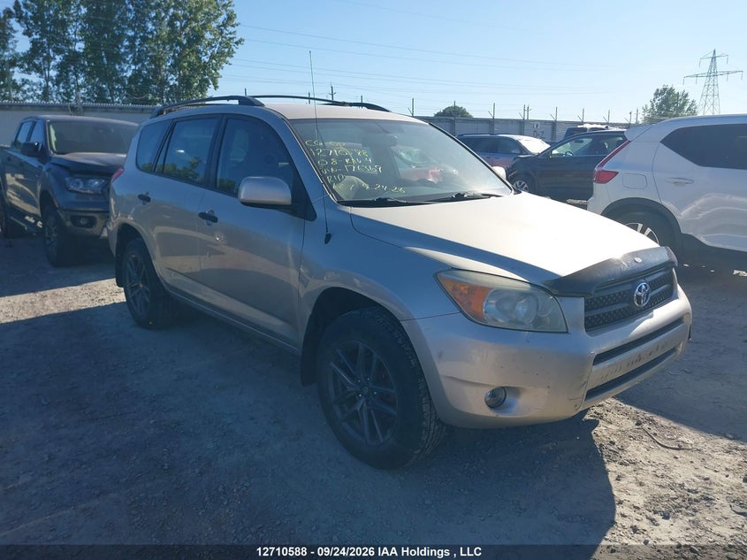 2008 Toyota Rav4, Front, IAAI, VIN JTMBD33V985176369