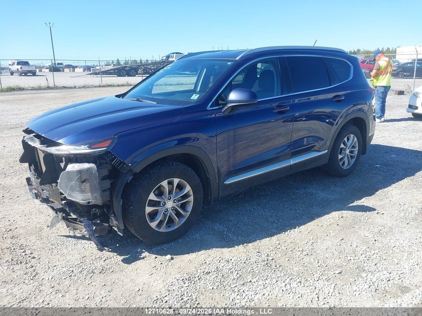 2020 Hyundai Santa Fe Essential Fwd With Smartsense Package, Front, IAAI, VIN 5NMS23ADXLH189282 — photo 2
