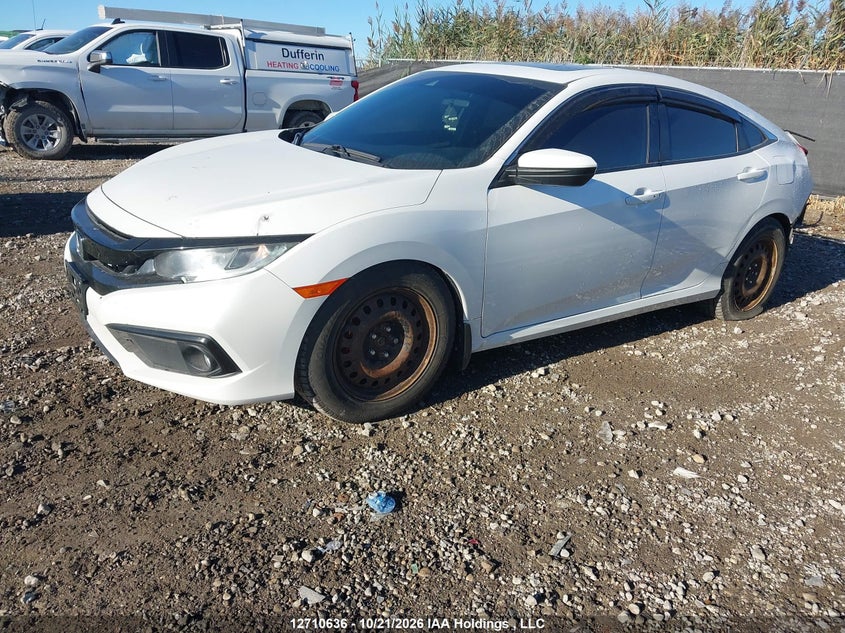 Vin: 2hgfc2f88kh020569, lot: 3116885, honda civic sport 20192