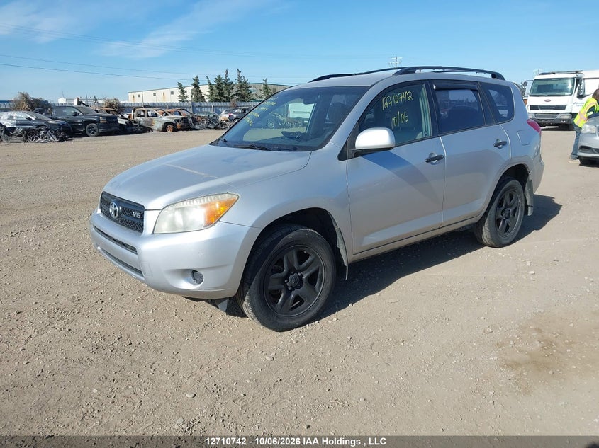 2008 Toyota Rav4, Rear, IAAI, VIN JTMBK33V386041016 — photo 2