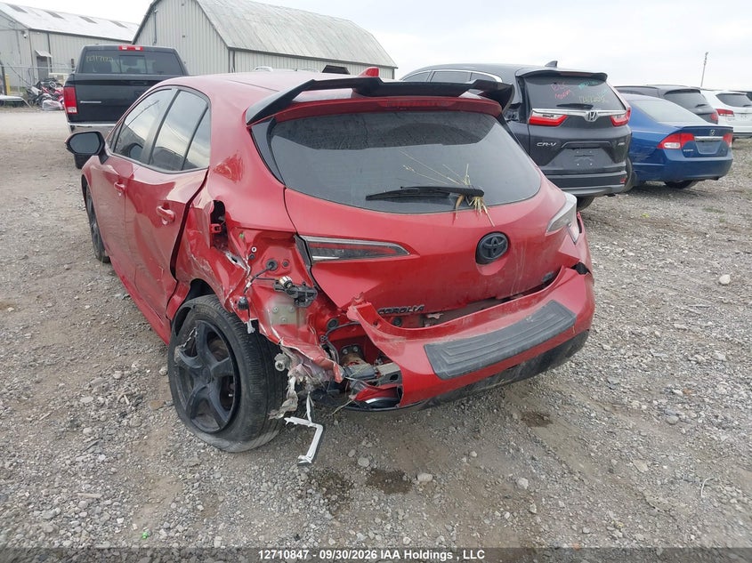 Vin: jtnk4mbe1m3142502, lot: 3117098, toyota corolla 20213