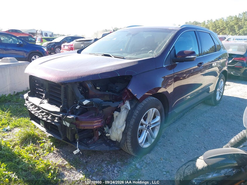 2020 Ford Edge Sel, Front, IAAI, VIN 2FMPK4J92LBA65220 — photo 2