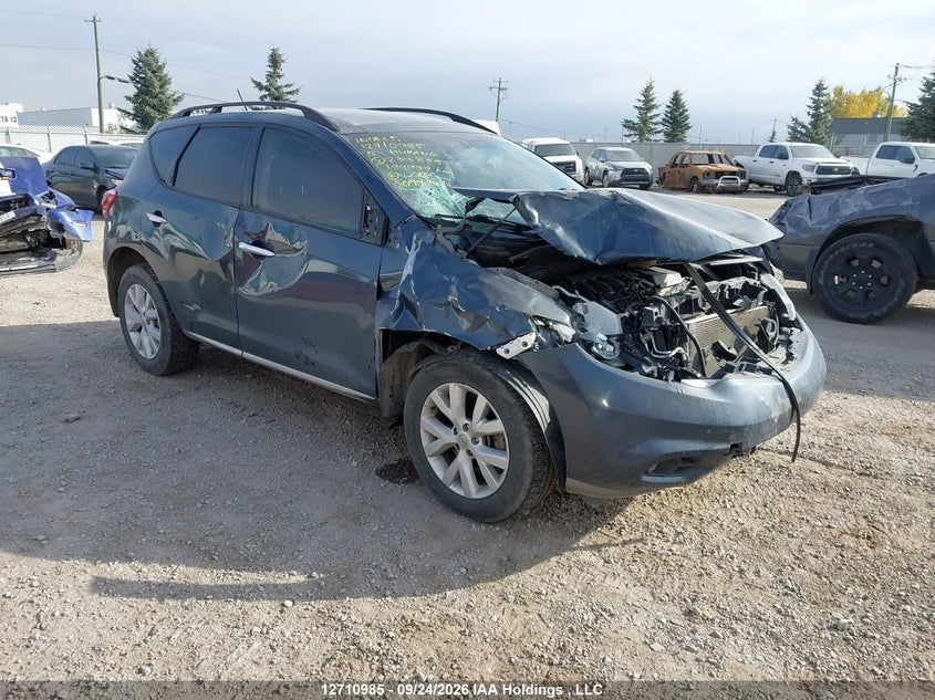 2012 Nissan Murano S/Sl/Le, Front, IAAI, VIN JN8AZ1MW2CW233835