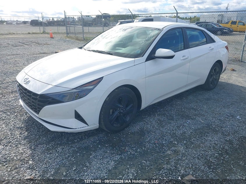 Vin: kmhlm4ag1mu075336, lot: 3117309, hyundai elantra preferred 20212