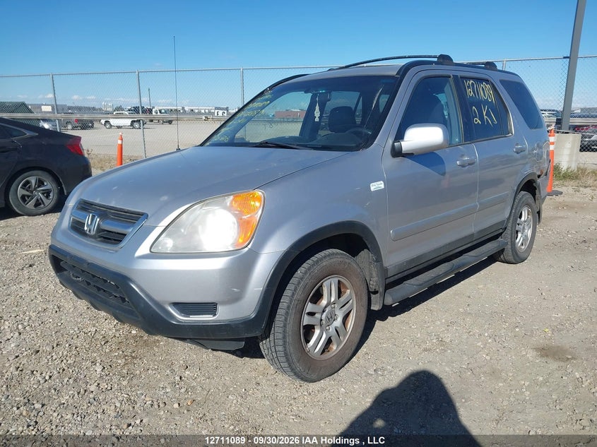 2002 Honda Cr-V Ex, Rear, IAAI, VIN JHLRD78912C802889 — photo 2