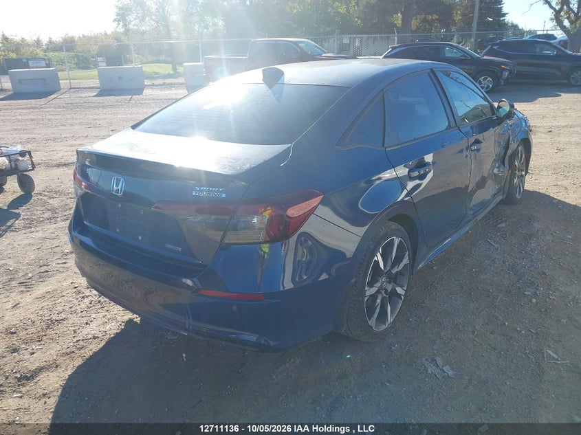 Vin: 2hgfe4f86sh000987, lot: 3117390, honda civic 20254