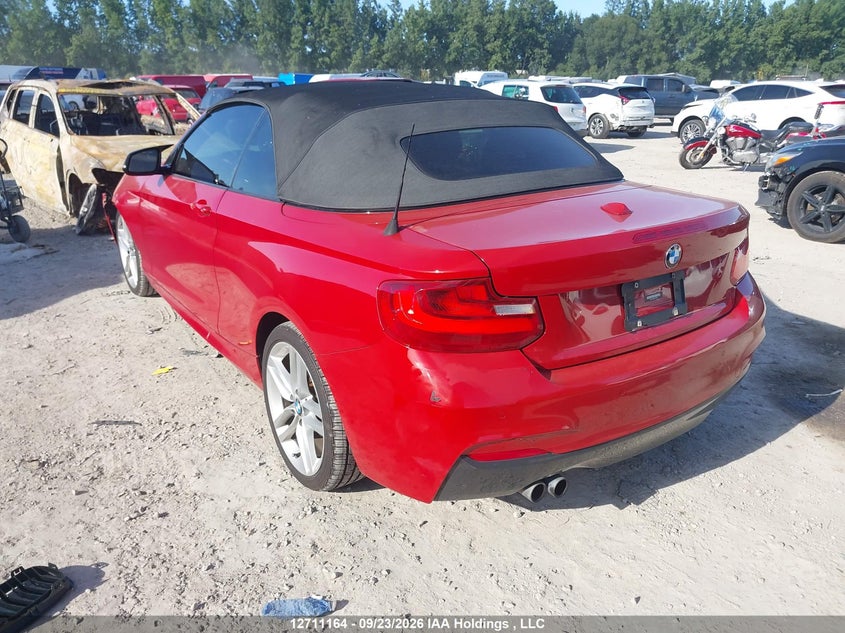 Vin: wba1l9c50gv324647, lot: 3117418, bmw 228i xdrive 20163