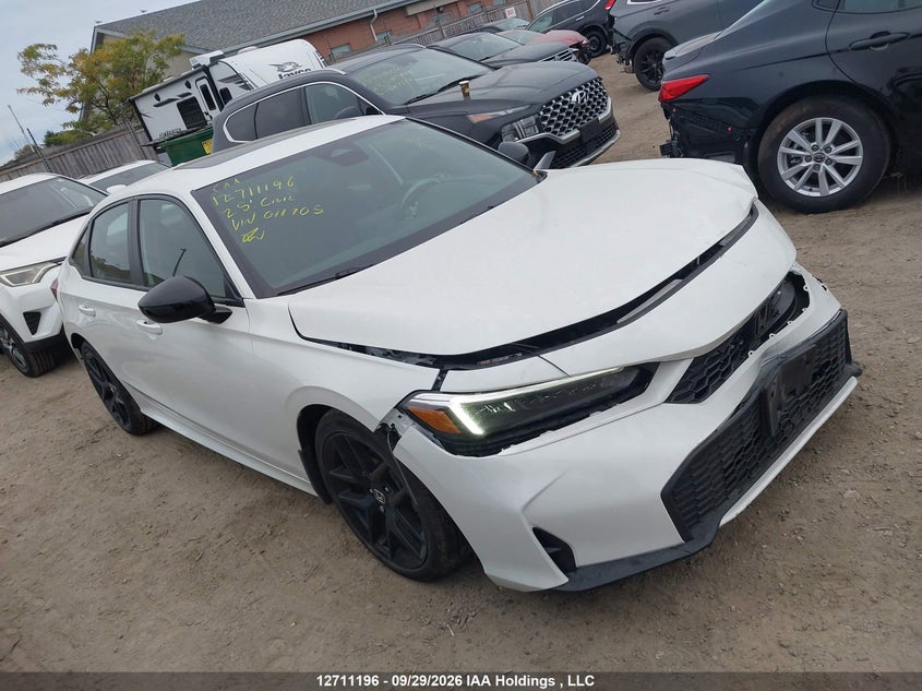 Vin: 2hgfe4f83sh011705, lot: 3117450, honda civic sport hybrid/sport touring hybrid 20251