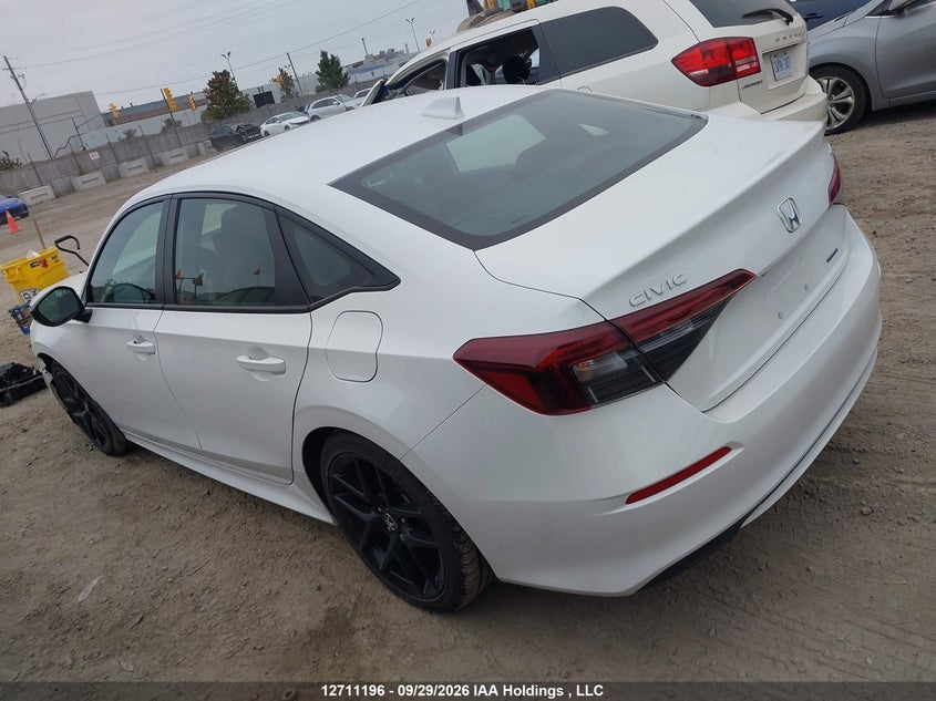 Vin: 2hgfe4f83sh011705, lot: 3117450, honda civic sport hybrid/sport touring hybrid 20253