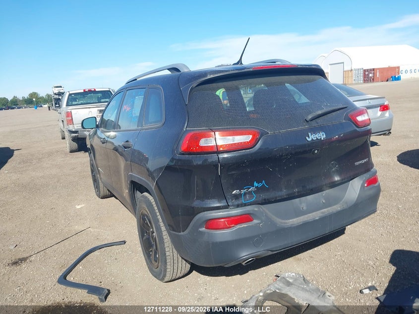 Vin: 1c4pjmab9gw378215, lot: 3117483, jeep cherokee sport 20163