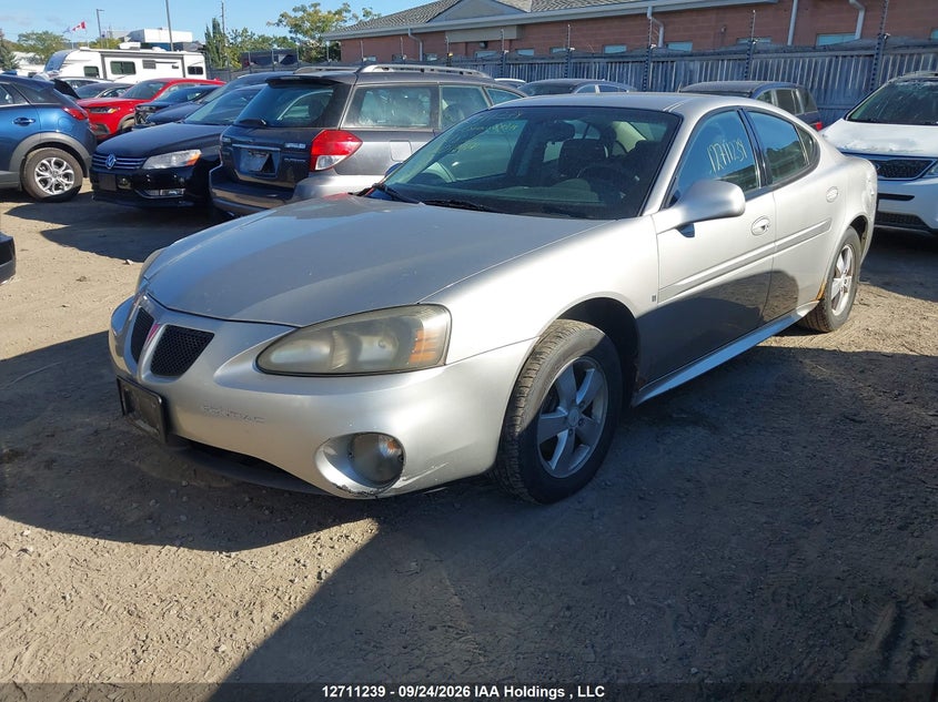 2008 Pontiac Grand Prix, Правый бок, IAAI, VIN 2G2WP552581121835 — фото 2