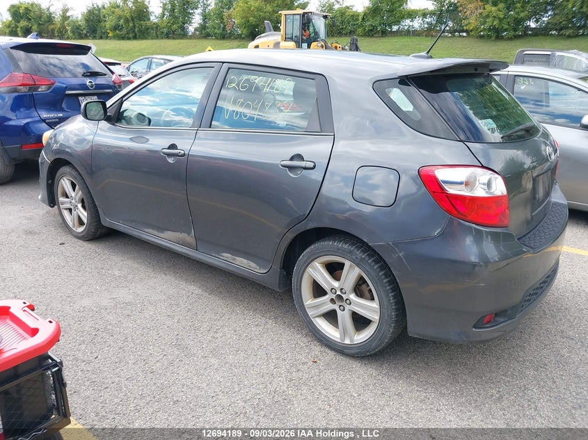 Vin: 2t1ku4ee4cc804837, lot: 3117546, toyota matrix 20123