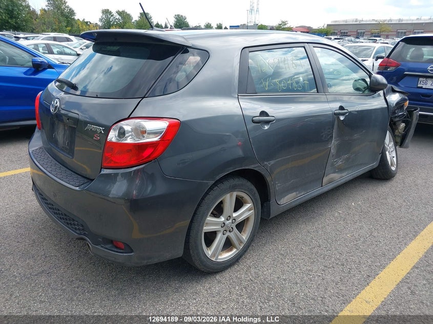 Vin: 2t1ku4ee4cc804837, lot: 3117546, toyota matrix 20124
