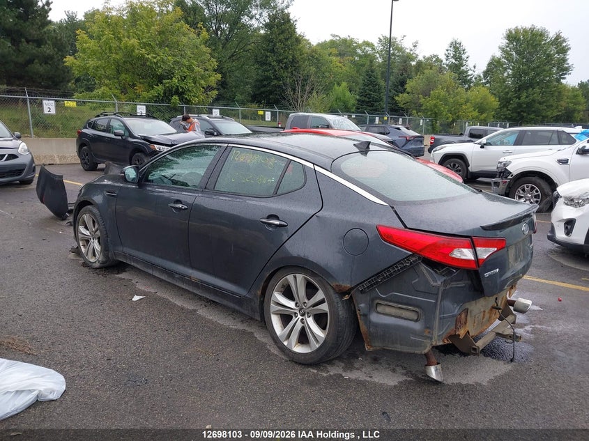 Vin: knagr4a64b5232280, lot: 3117549, kia optima turbo sx 20113