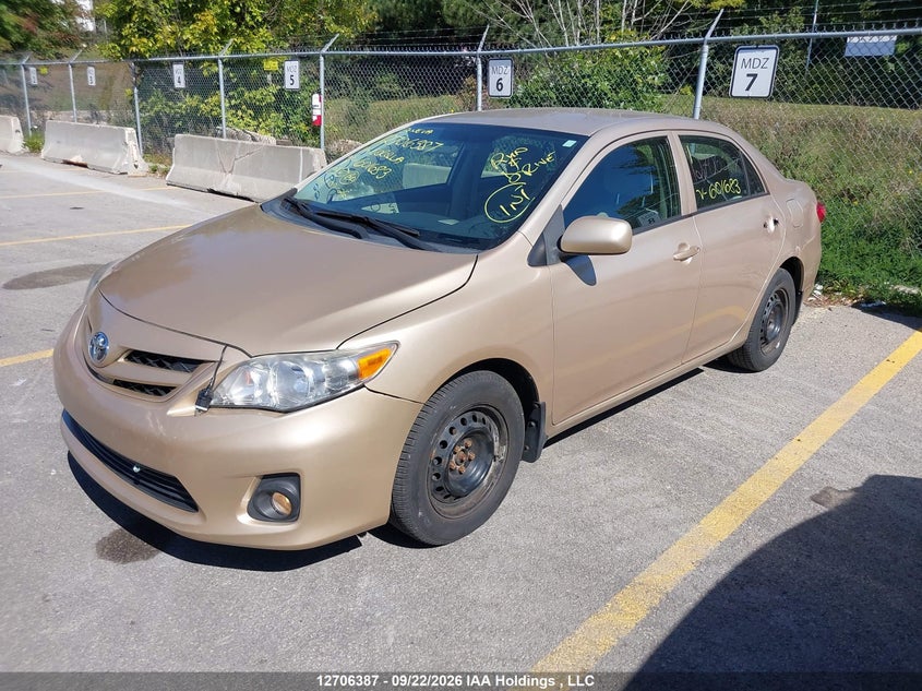 2011 Toyota Corolla, Лівий бік, IAAI, VIN 2T1BU4EE9BC601683 — фото 2