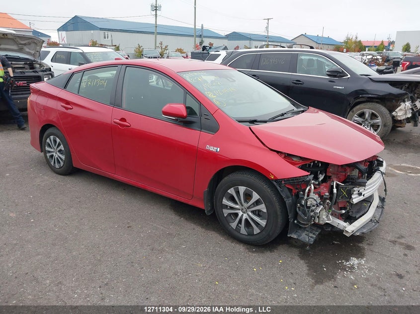 Vin: jtdkamfp9m3183081, lot: 3117584, toyota prius prime 2021 img_1