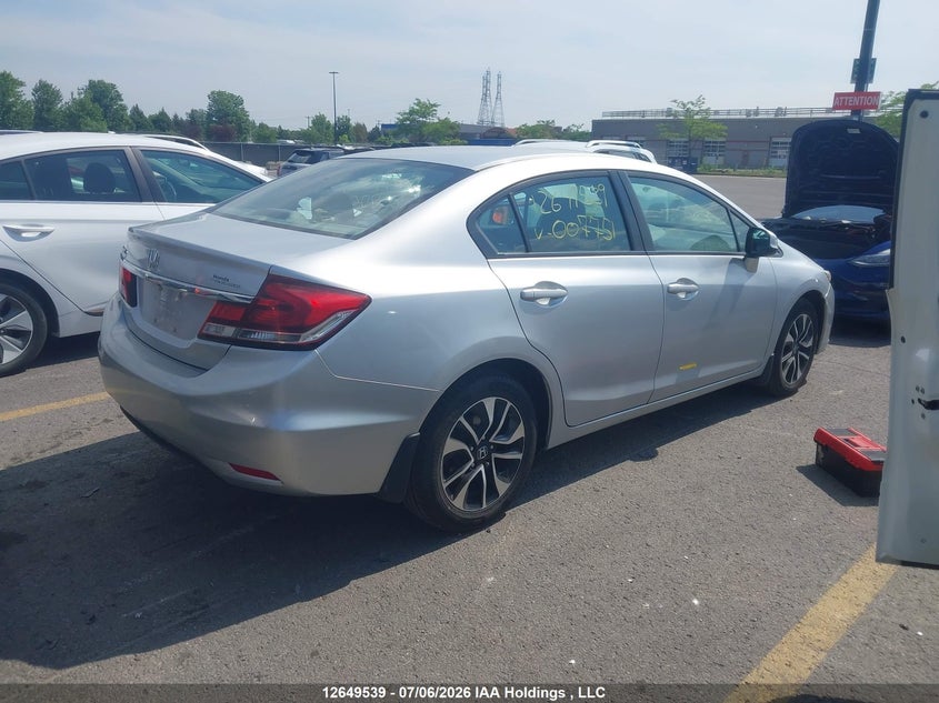 Vin: 2hgfb2f54dh007751, lot: 3117598, honda civic ex 20134