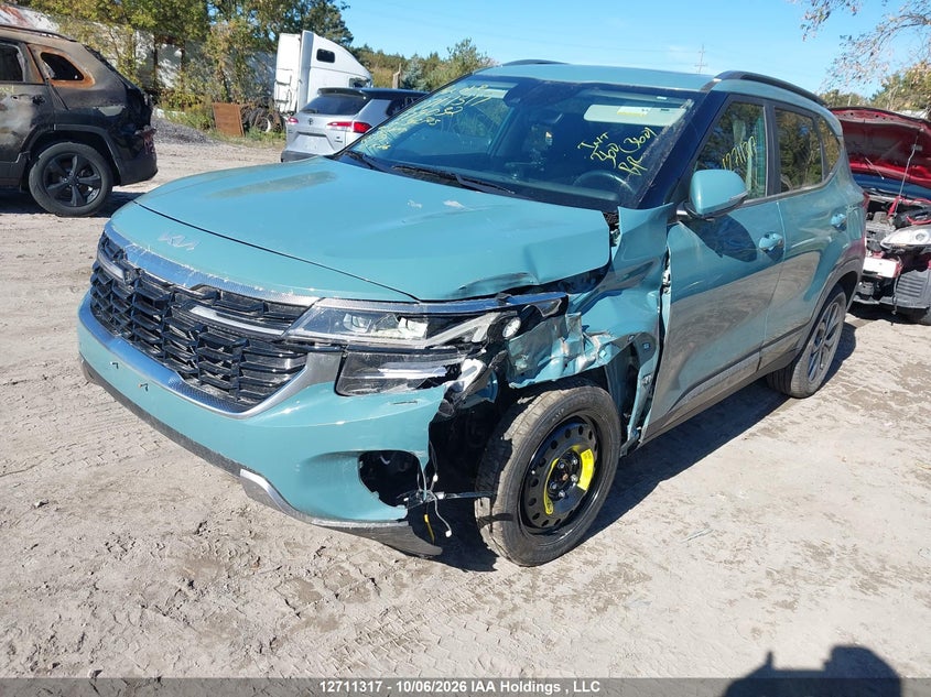 2025 Kia Seltos, Front, IAAI, VIN KNDEUCAA8S7779032 — photo 2