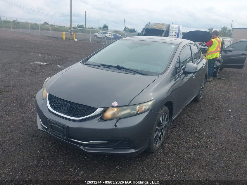 Vin: 2hgfb2f56dh044638, lot: 3117628, honda civic ex 4dr 20132