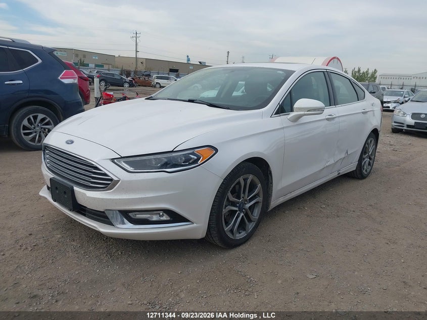2017 Ford Fusion, Удар ззаду, IAAI, VIN 3FA6P0D94HR361473 — фото 2
