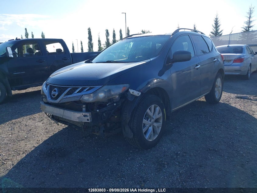 2011 Nissan Murano, Удар спереду, IAAI, VIN JN8AZ1MW4BW173667 — фото 2